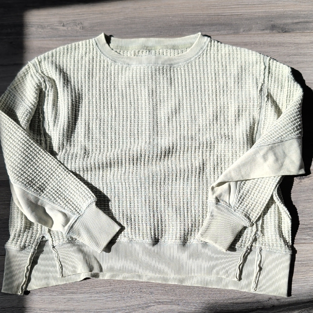 American Eagle Waffle Sweatshirt